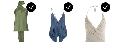 Build outfits from your closet